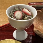 おかもと - 潤菜ともずくの酢の物。