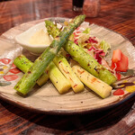 居酒家 おりじん - 【アスパラ(焼き)】