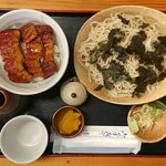 Azumaya - ■選べるおすすめセット¥1200 (2023/07下旬)＊うな丼＊ざるそば