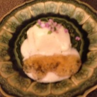 日本料理 晴山 - 焼き茄子と鱧の子の冷たい付き出し