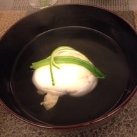 日本料理 晴山 - 湯葉しんじょのお椀