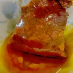 焼肉ホルモン ちゅらロース - 月見上ロース！最高！