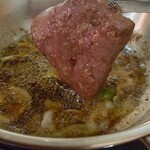 焼肉ホルモン ちゅらロース - レバーしゃぶしゃぶ！最高！ごま油もお食事中ずーっと最大活用できます！