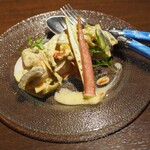 Bistro Refectorium - 鶏もも肉の冷製グリーンカレー風