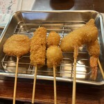 庄や - 串カツ5本盛り