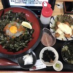 道の駅 北川はゆま - ☆はゆまスペシャル定食(シラスすまし汁に変更)