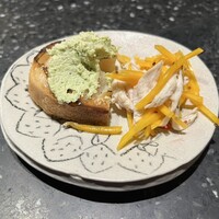 焼き鳥 とき - 枝豆のパテ　コリンキーのラペと蒸し鶏のマリネ