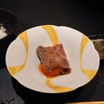 Nishi Azabu Yakiniku Ten - 但馬玄ロースに卵