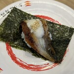 Kappa sushi - うなぎ炙りとろろ軍艦110円