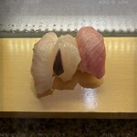 立喰寿司函太郎 - 真鯛・カンパチ・マグロ