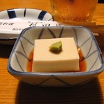 村田家 - お通しのごま豆腐