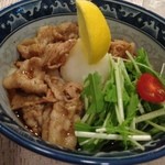 太門 - 豚肉おろしぶっかけ( ^o^)ノ