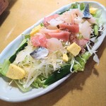 Sushi Izakaya Yataizushi - 海鮮サラダレギュラー