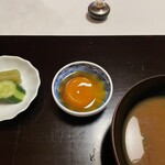 御宿 竹林亭 - 黄身の醤油漬