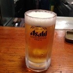恵比須丸 - まずはビールです。