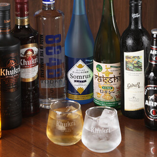 Beer, rum, and other Nepalese alcoholic beverages that complement our signature dishes are abundant.