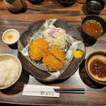 勝烈亭 新市街本店 - 鹿児島県産 六白黒豚 ひれかつ定食 120g