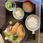 たかみ - アジフライ定食