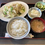 たかみ - 野菜炒め定食