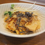 Sutando Kamokamo - せんべろセット（一品：やわらか筍の土佐煮）