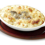 Oyster and cheese cream gratin