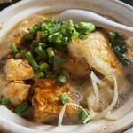 四川料理　蘭 - 料理写真:麻婆豆腐麺900円　あつあつです！食べながら食欲が上がって行きます‼︎旨みもすごい。