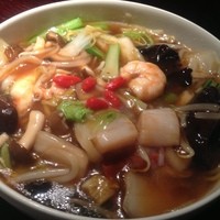 過門香 銀座本店 - 広東麺セット 