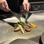 京橋 鉄板焼き 神戸牛 Sublime - 