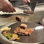 京橋 鉄板焼き 神戸牛 Sublime - 