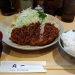 丸一 - 上ロースカツ定食