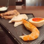 神楽 海老で鯛を釣る麺堂 - 