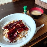 Yumeatomu - 期間限定うな丼(両方大盛り) 1,910円(税込)。