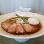 宍道湖しじみ中華蕎麦 琥珀 - 特製醤油ラーメン=1400円