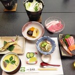 白城屋 - 料理写真:座って5分の様子