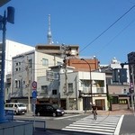 吾妻橋 やぶそば - 遠目から