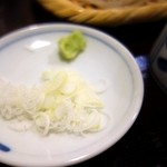 吾妻橋 やぶそば - 薬味は大衆風