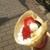 オレンジカウンティ - 料理写真:白玉 生クリーム あずき イチゴ
