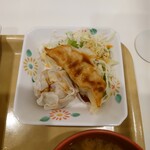 Shokudou Keyaki - 小鉢の焼売&餃子は、よく冷えていました。