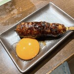 三酉屋 - 月見つくね@275円