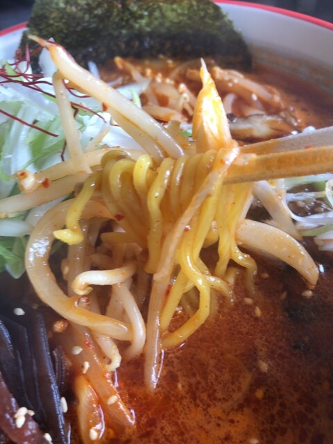 味噌に自信、辛味に自信がありそうですね : 麺や 天嶺の写真