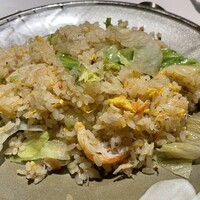 パンダ レストラン - カニ肉とレタス入りチャーハン（1300円）