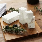Feta, the world's oldest cheese/with baguette