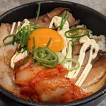 どろそば将 - あぶりチャーシュー丼