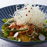生泡菜的韩式辣白菜沙拉