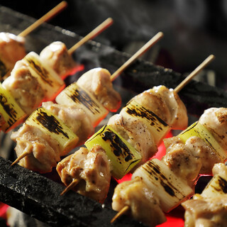 All-you-can-eat popular Yakitori (grilled chicken skewers)!