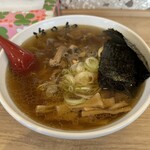 麺処 海日和 - とりもつラーメン(醤油)