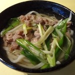 味彩  - 肉うどん