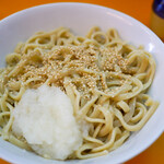 ラーメンエース - つけめん少なめ　みぞれ