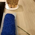 島津 - 握りの開始時には青おしぼり