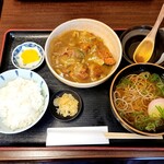 Nakano Ya - カラアゲカレー定食　1150円